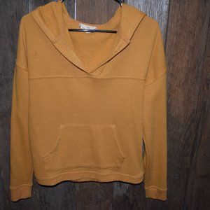 Mustard Yellow Hoodie Size Small $5